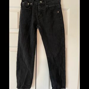 Young Rich and Famous Black Jeans Kids Size 8